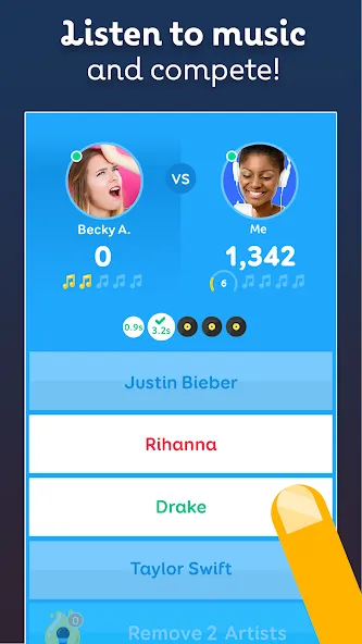 SongPop Classic: Music Trivia (СонгПоп Классик)  [МОД Mega Pack] Screenshot 3