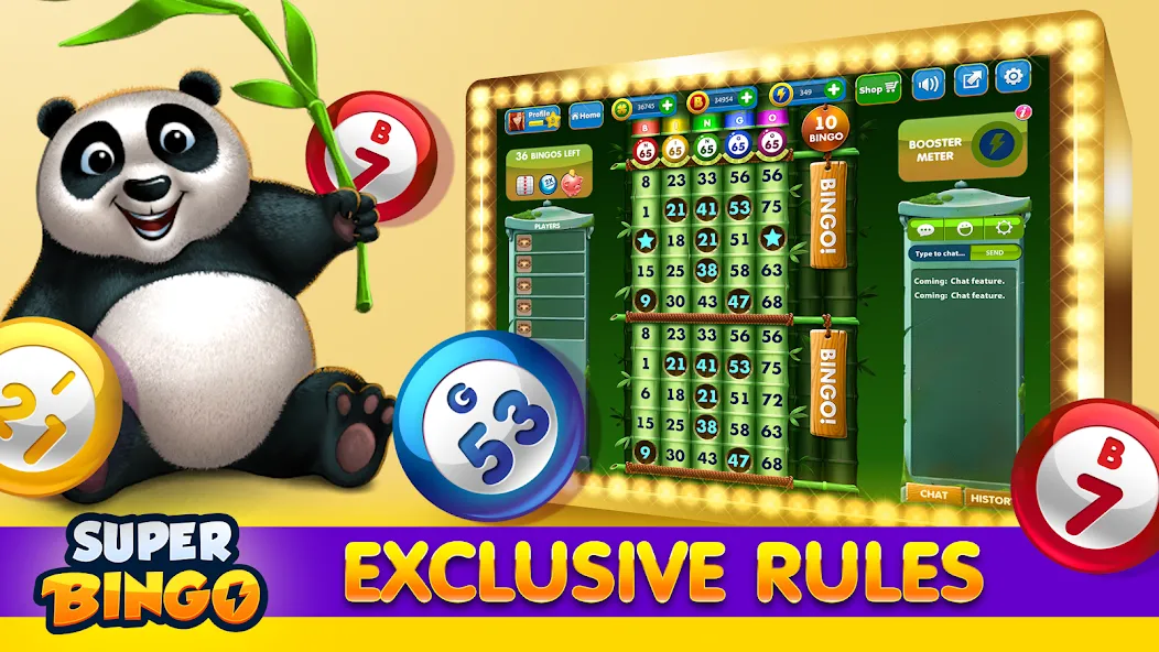 Super Bingo HD - Bingo Games (упер Бинго )  [МОД Unlocked] Screenshot 2