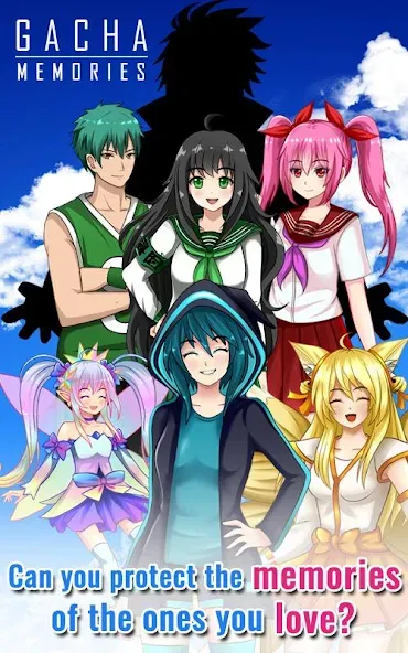 Gacha Memories - Anime Visual (Гача Мемориз)  [МОД Много монет] Screenshot 1