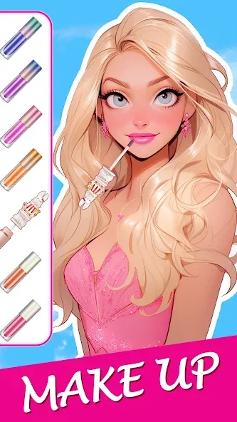 Doll Makeover: dress up games (Долл Мейковер)  [МОД Бесконечные монеты] Screenshot 4