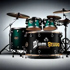 Скачать взлом Drum Studio: Bateria Virtual (Драм студио)  [МОД Mega Pack] - полная версия apk на Андроид