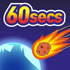 Взломанная Meteor 60 seconds!  [МОД Бесконечные монеты] - полная версия apk на Андроид