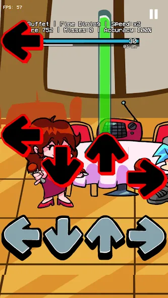 GF Buffet Night Burstin Mod (ФНФ Буфет Найт Берстин Мод)  [МОД Unlimited Money] Screenshot 3