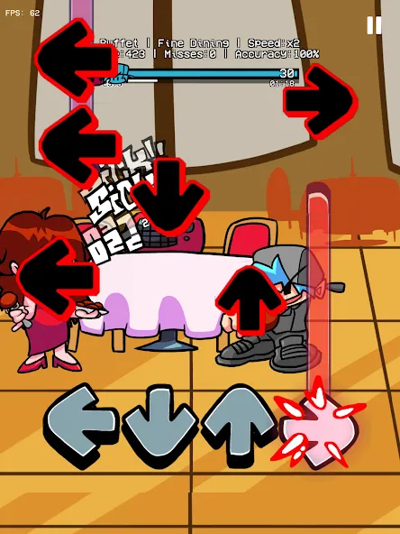 GF Buffet Night Burstin Mod (ФНФ Буфет Найт Берстин Мод)  [МОД Unlimited Money] Screenshot 4