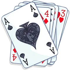 Взломанная Divination on Playing Cards  [МОД Меню] - стабильная версия apk на Андроид