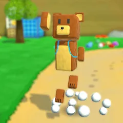 Скачать взлом Super Bear Adventure (Супер Приключения Медведя)  [МОД Много денег] - стабильная версия apk на Андроид