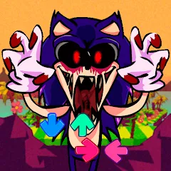 Скачать взломанную FNF SONIKK.EXE 3.0  Mod Test  [МОД Unlimited Money] - последняя версия apk на Андроид