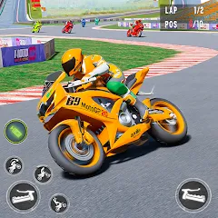Скачать взломанную Moto Racing 3d Motorcycle Game (Дерт Байк Рейсинг 3Д)  [МОД Unlimited Money] - полная версия apk на Андроид