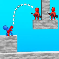 Скачать взломанную Bazooka Boy (Базука Бой)  [МОД Меню] - последняя версия apk на Андроид