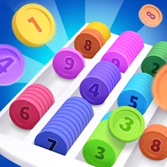 Взлом Coin Sort (Коин сорт)  [МОД Unlimited Money] - стабильная версия apk на Андроид
