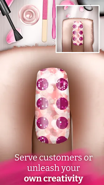 Nail Art Fashion Salon Game  [МОД Unlimited Money] Screenshot 3
