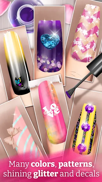 Nail Art Fashion Salon Game  [МОД Unlimited Money] Screenshot 4