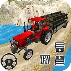 Скачать взломанную Rural Farming - Tractor games  [МОД Все открыто] - последняя версия apk на Андроид