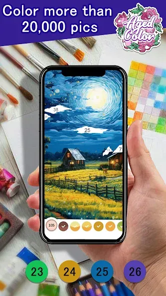 Aged Color (Эйджед Колор)  [МОД Unlimited Money] Screenshot 5