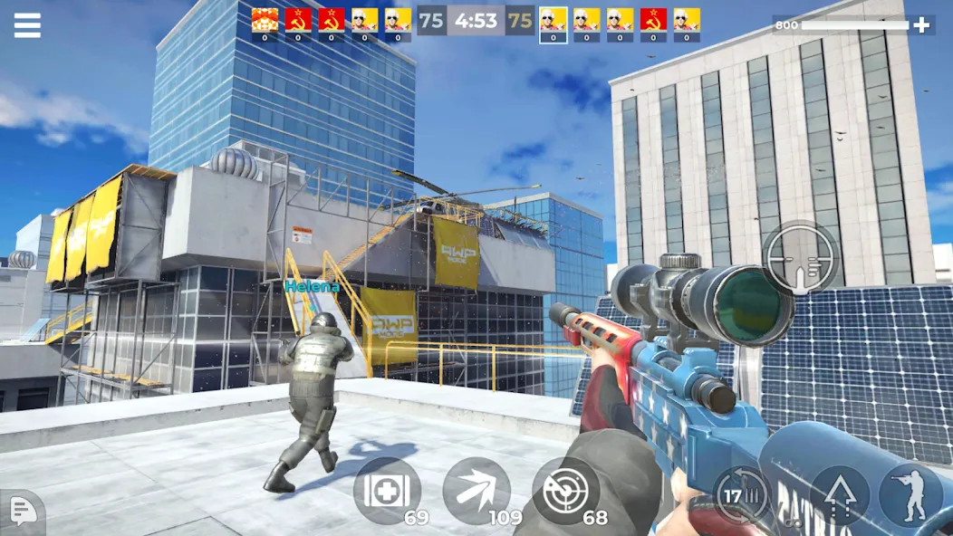 AWP Mode: Online Sniper Action (ЭЙВИПИ Режим)  [МОД Меню] Screenshot 1
