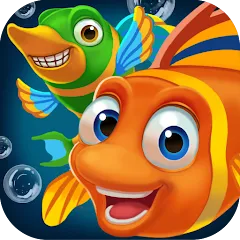 Скачать взломанную Solitaire TriPeaks: Aquarium (Солитер ТриПикс)  [МОД Много монет] - стабильная версия apk на Андроид