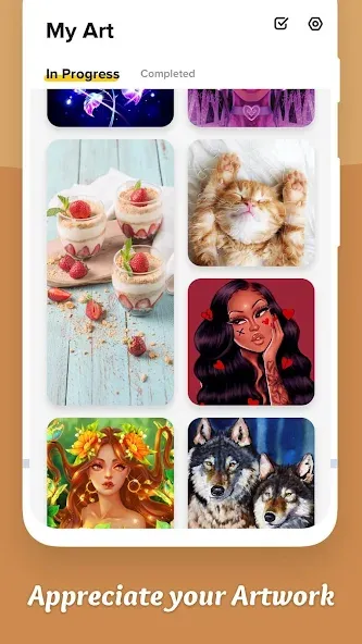 Coloring Game: Paint by Number  [МОД Много денег] Screenshot 5