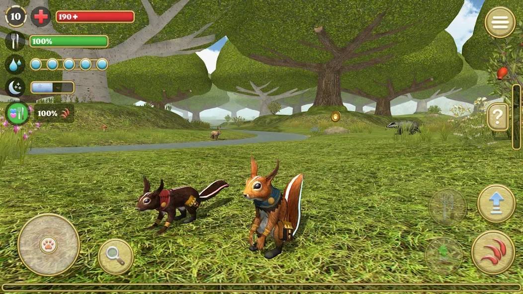 Squirrel Simulator 2 : Online  [МОД Меню] Screenshot 1