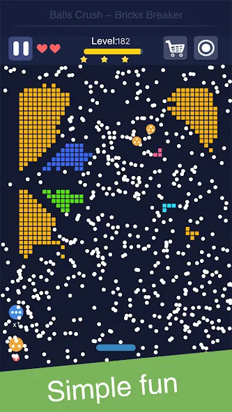 Balls Crush - Bricks Breaker (Боллз Краш)  [МОД Mega Pack] Screenshot 5