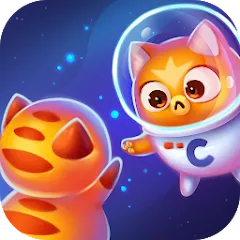 Взломанная Space Cat Evolution: Kitty col  [МОД Бесконечные деньги] - полная версия apk на Андроид