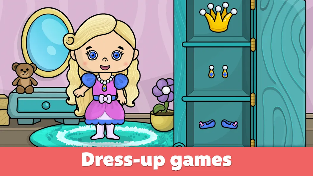 Bimi Boo Fun Kids Games  [МОД Все открыто] Screenshot 1