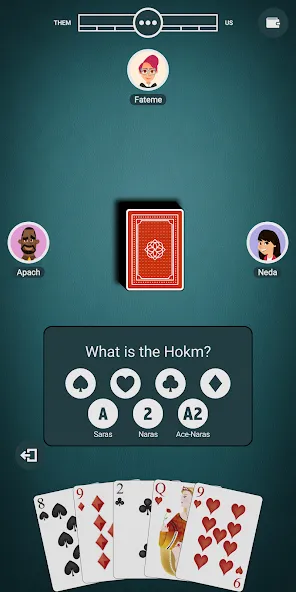 Hokm+  [МОД Много денег] Screenshot 2
