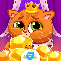 Взломанная Bubbu Jewels - Merge Puzzle (Буббу Джуэлс)  [МОД Mega Pack] - последняя версия apk на Андроид