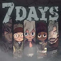 Взлом 7Days! : Mystery Visual Novel  [МОД Unlocked] - полная версия apk на Андроид