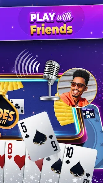 VIP Spades - Online Card Game (ВИП Спейдс)  [МОД Unlimited Money] Screenshot 3