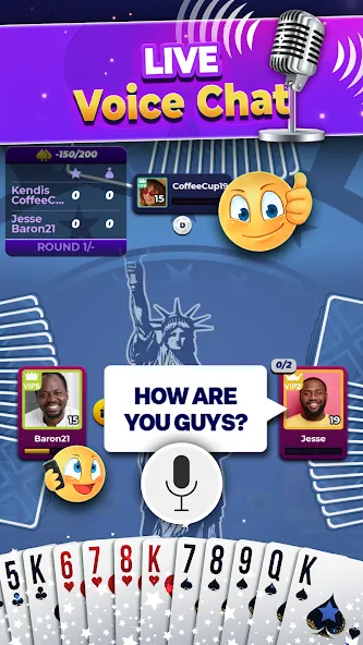 VIP Spades - Online Card Game (ВИП Спейдс)  [МОД Unlimited Money] Screenshot 5