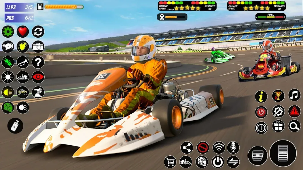 Buggy Race: Kart Racing Games  [МОД Mega Pack] Screenshot 1