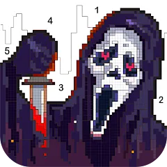 Взлом Death Park Coloring Games (Дэт Парк игры раскраски)  [МОД Все открыто] - последняя версия apk на Андроид