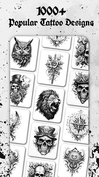 Tattoo Coloring games  [МОД Menu] Screenshot 2