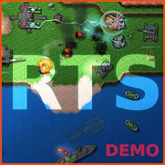 Взломанная Rusted Warfare - Demo (Растущая война)  [МОД Unlocked] - последняя версия apk на Андроид