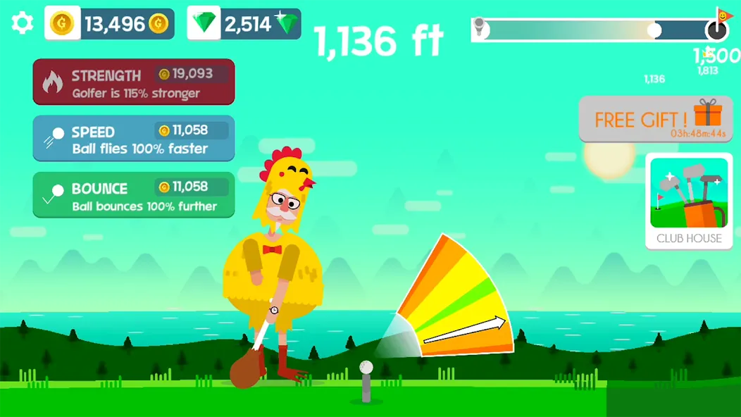 Golf Orbit: Oneshot Golf Games  [МОД Меню] Screenshot 4