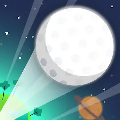 Взломанная Golf Orbit: Oneshot Golf Games  [МОД Меню] - полная версия apk на Андроид