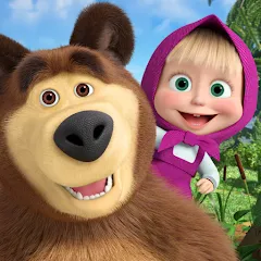 Взлом Masha and the Bear Educational  [МОД Mega Pack] - последняя версия apk на Андроид