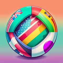 Скачать взлом Country Flags World Quiz Game  [МОД Бесконечные деньги] - стабильная версия apk на Андроид