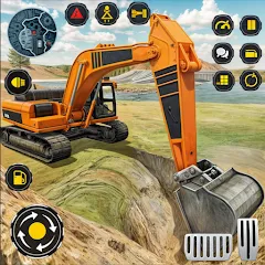 Взлом Heavy Excavator Simulator PRO (Хеви Экскавейтор Симулятор ПРО)  [МОД Много монет] - последняя версия apk на Андроид