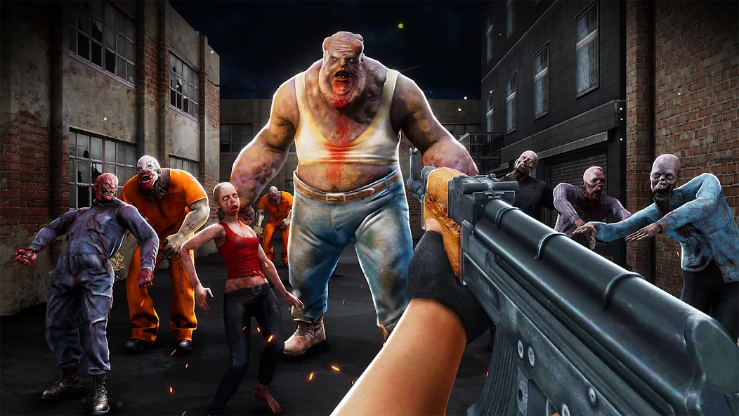 Zombination - FPS Zombie Games (Зомбинация)  [МОД Unlocked] Screenshot 4