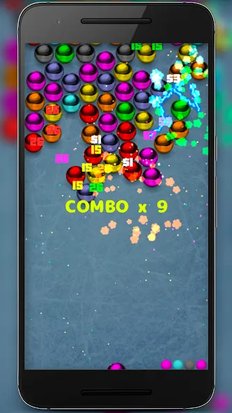 Magnetic balls bubble shoot  [МОД Бесконечные деньги] Screenshot 5