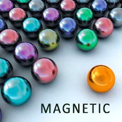 Взломанная Magnetic balls bubble shoot  [МОД Бесконечные деньги] - полная версия apk на Андроид