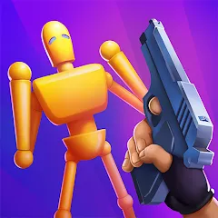 Взлом Gun Master 3D - Shoot 'Em Down (Ган Мастер 3Д)  [МОД Все открыто] - стабильная версия apk на Андроид