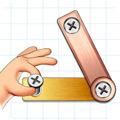 Взломанная X-ヒーロー：ビス打ちの達人！  [МОД Меню] - полная версия apk на Андроид