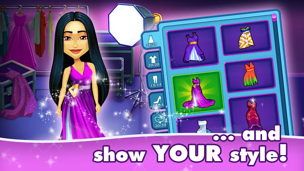 Fabulous 5: Fashion & Dress-up (Фэбюлс)  [МОД Бесконечные деньги] Screenshot 4