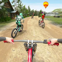 Скачать взломанную BMX Rider: Cycle Race Game  [МОД Много денег] - стабильная версия apk на Андроид