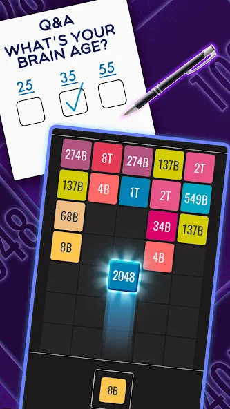 Join Blocks 2048 Number Puzzle (Джоин Блокс)  [МОД Все открыто] Screenshot 2