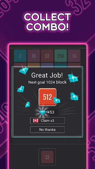 Join Blocks 2048 Number Puzzle (Джоин Блокс)  [МОД Все открыто] Screenshot 4