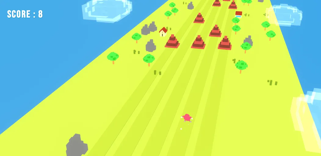 Sanic Run 3D (Саник Ран 3Д)  [МОД Меню] Screenshot 3