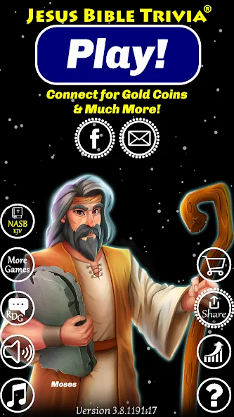 Jesus Bible Trivia Games Quiz (Джизус Библ Тривиа Геймс Квиз)  [МОД Бесконечные деньги] Screenshot 1